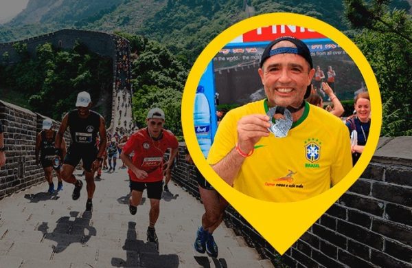 Maratona Muralha da China - Rogerio