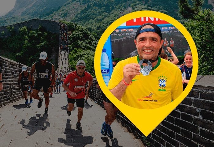 Maratona Muralha da China - Rogerio